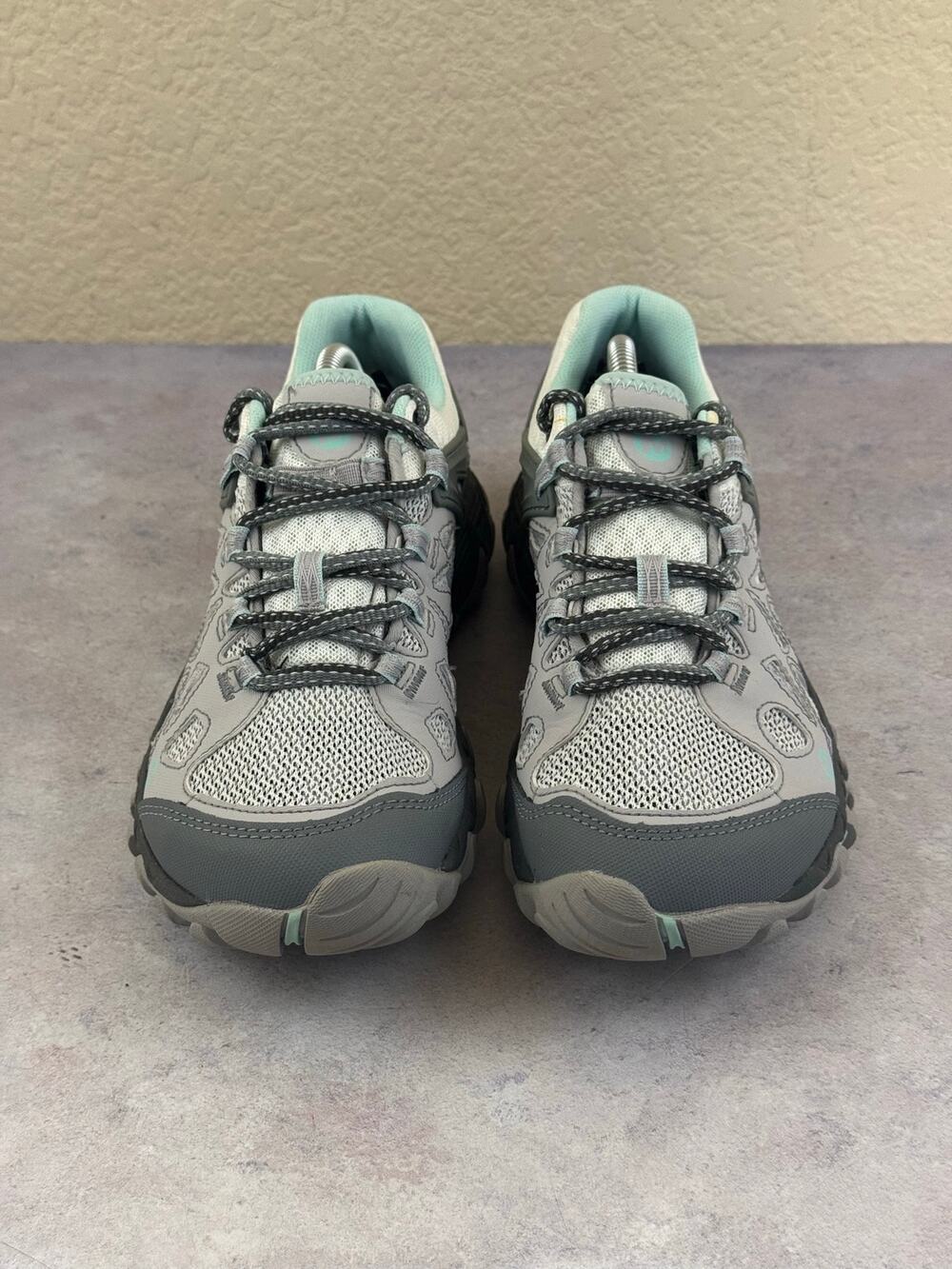 Merrell All Out Blaze Hiking Shoes Trail Sneakers J12724 White/Gray Size 8.5